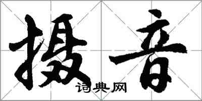 胡問遂攝音行書怎么寫