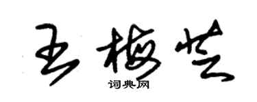 朱錫榮王梅芝草書個性簽名怎么寫