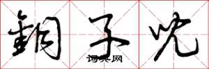 曾慶福銅子兒草書怎么寫