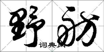 胡問遂野舫行書怎么寫