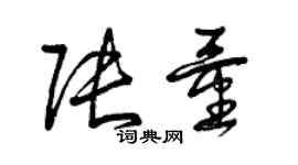 曾慶福張量草書個性簽名怎么寫