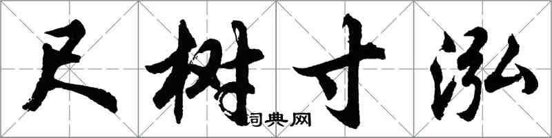 胡問遂尺樹寸泓行書怎么寫