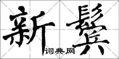 翁闓運新鬢楷書怎么寫