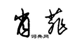 朱錫榮肖菲草書個性簽名怎么寫