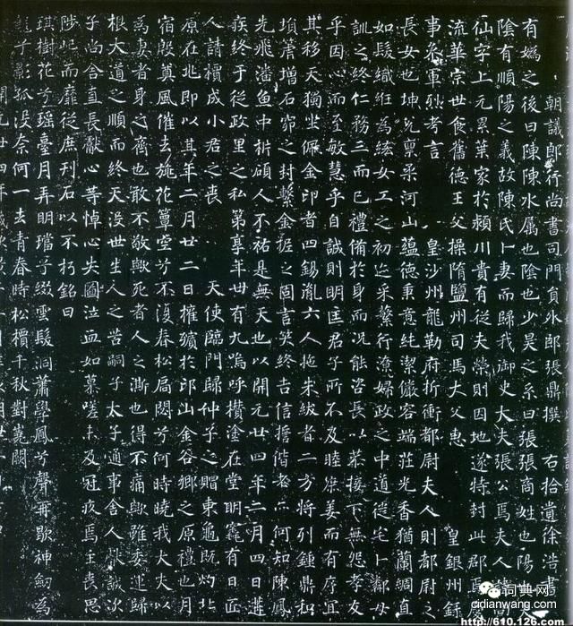 徐浩《陳尚仙墓誌》