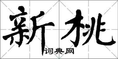 翁闓運新桃楷書怎么寫