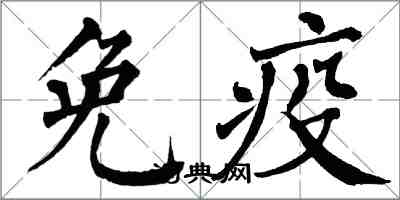 翁闓運免疫楷書怎么寫