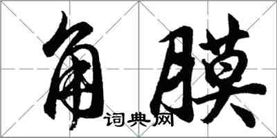 胡問遂角膜行書怎么寫