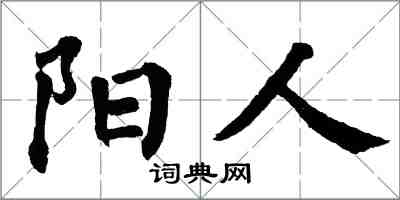 翁闓運陽人楷書怎么寫