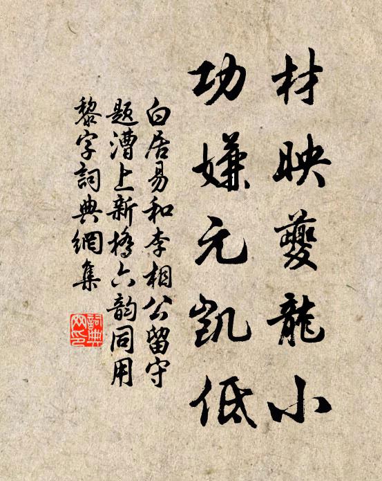 老夫聞二說,沉吟未能決 詩詞名句