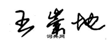 朱錫榮王崇地草書個性簽名怎么寫