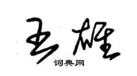 朱錫榮王雄草書個性簽名怎么寫