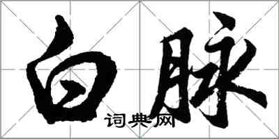 胡問遂白脈行書怎么寫