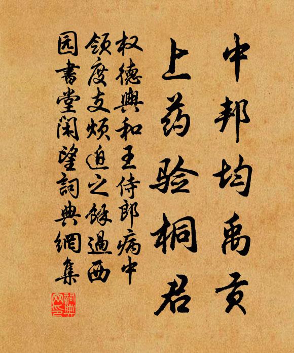 醫國醫人總十全,壺中天地市中仙 詩詞名句