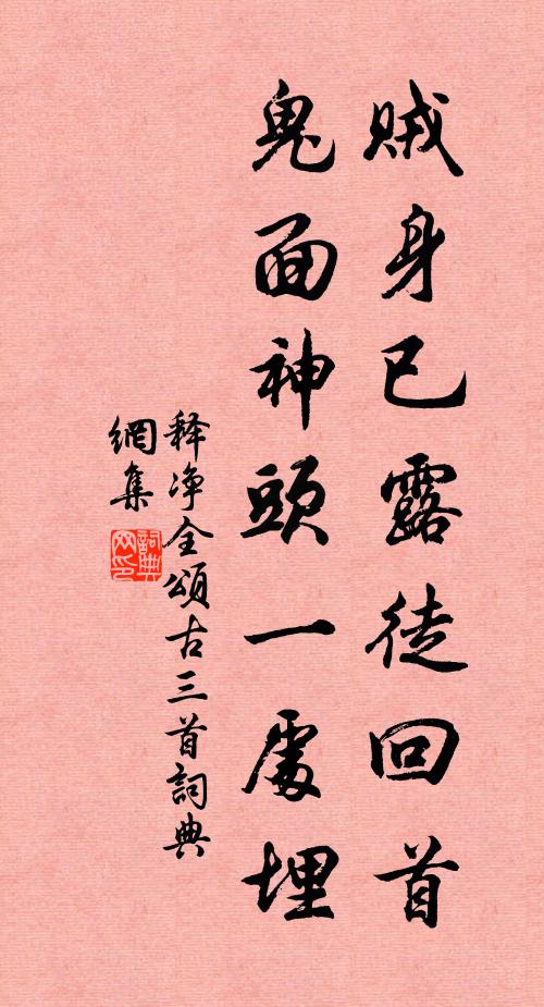 從今喜學棲霞相，杖掛紅霓帽頂天 詩詞名句