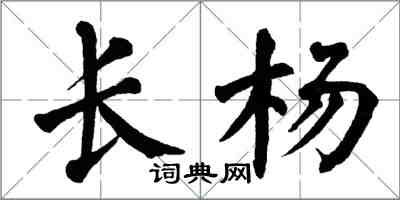 翁闓運長楊楷書怎么寫