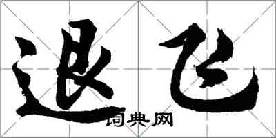 胡問遂退飛行書怎么寫