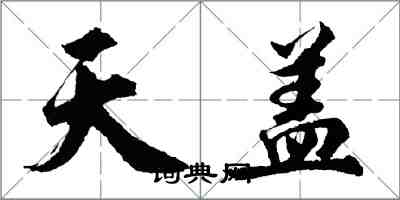 胡問遂天蓋行書怎么寫