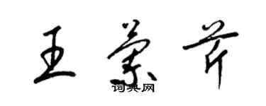 梁錦英王蘭芹草書個性簽名怎么寫