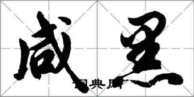 胡問遂鹹黑行書怎么寫