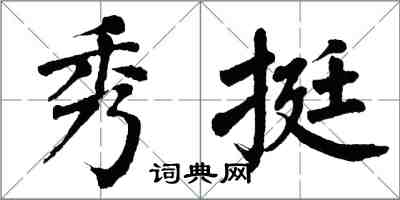 翁闓運秀挺楷書怎么寫