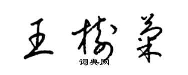 梁錦英王樹菊草書個性簽名怎么寫