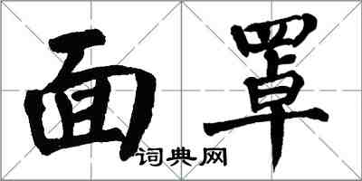 翁闓運面罩楷書怎么寫