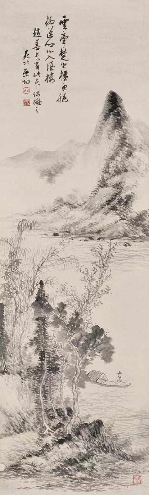 啟功的畫比書法好！