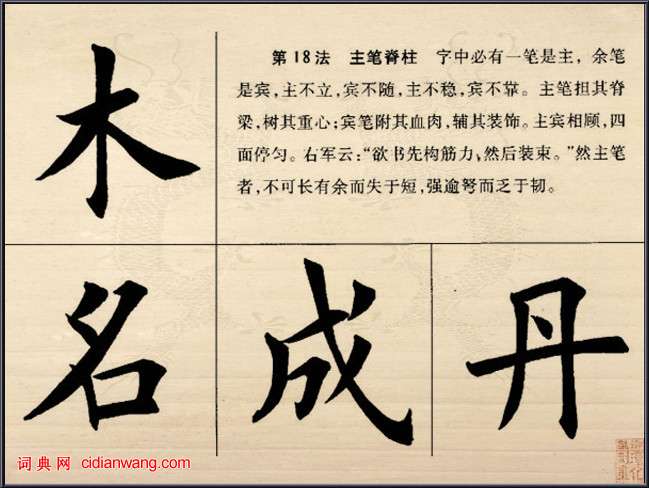 田英章《解析歐體楷書結構28法》