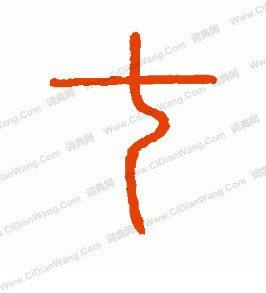 會稽刻石寫的七