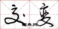 曾慶福交變草書怎么寫