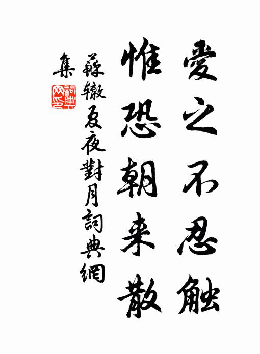 憶昨清秋日，相隨杖履行 詩詞名句