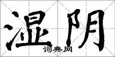 翁闓運濕陰楷書怎么寫