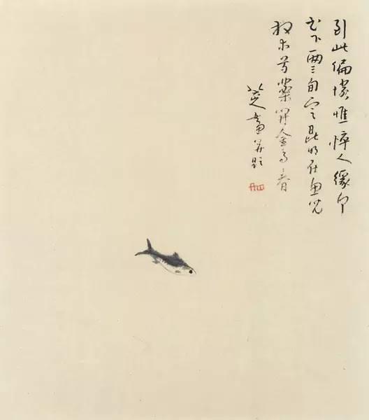 八大山人晚年作《安晚冊》