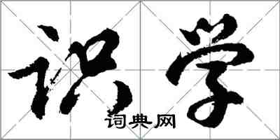 胡問遂識學行書怎么寫