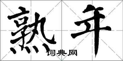 翁闓運熟年楷書怎么寫