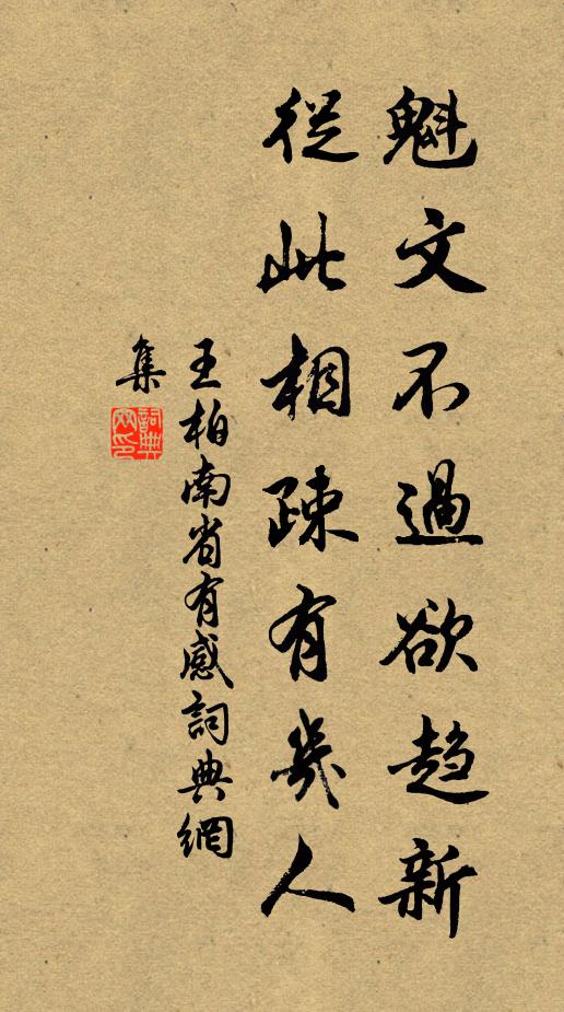 踞岸意不佳,當流勢尤獰 詩詞名句