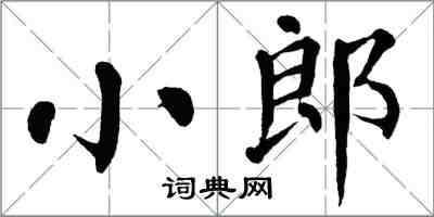 翁闓運小郎楷書怎么寫