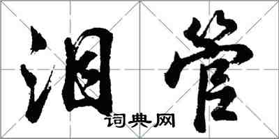 胡問遂淚管行書怎么寫