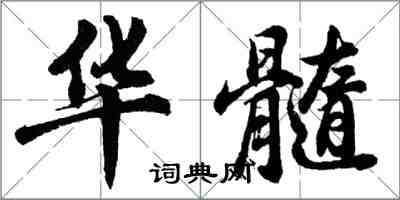 胡問遂華髓行書怎么寫