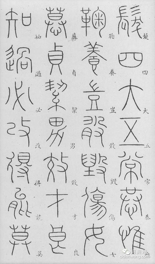 李陽冰篆書《千字文》