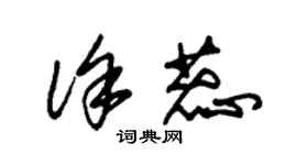 朱錫榮徐蕊草書個性簽名怎么寫