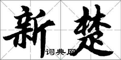 胡問遂新楚行書怎么寫