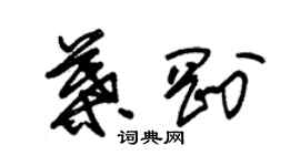 朱錫榮葉剛草書個性簽名怎么寫