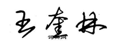 朱錫榮王奎林草書個性簽名怎么寫