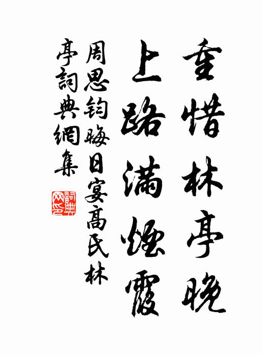 君恩兼喜拜維桑,路入家山道更光 詩詞名句