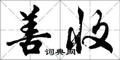 胡問遂善收行書怎么寫