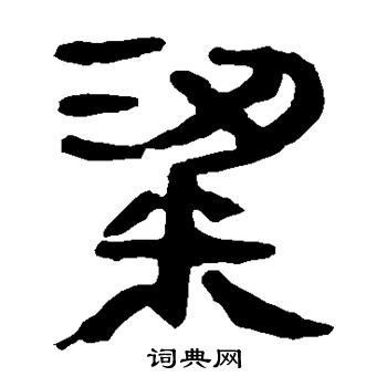 馬王堆帛書寫的粱