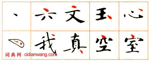 小楷《靈飛經》筆法講解