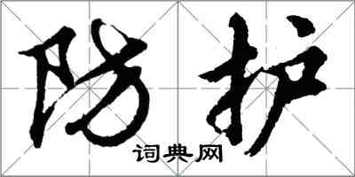 胡問遂防護行書怎么寫